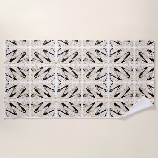 砂嵐 ビーチタオル (正面)