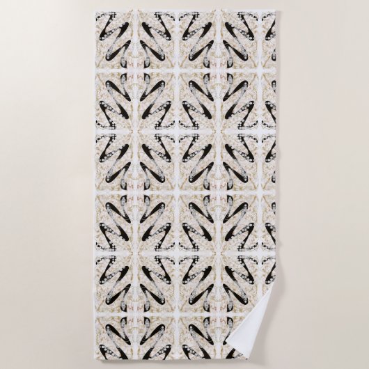 砂嵐 ビーチタオル (正面)