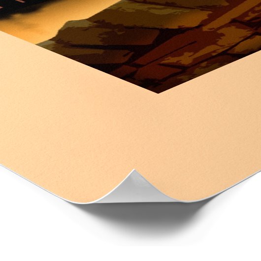 砂嵐 ポスター (角)