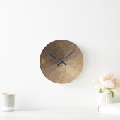 砂嵐 ラウンド壁時計 (ホーム)