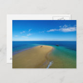 砂州およびダウ|のイボ族の島、モザンビーク ポストカード (正面/裏面)