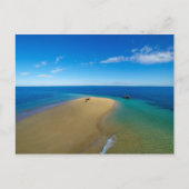 砂州およびダウ|のイボ族の島、モザンビーク ポストカード (正面)