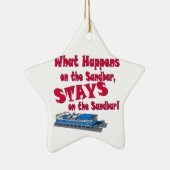 砂州で セラミックオーナメント (右)