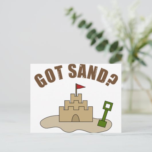 砂得? ポストカード (スタンド正面)