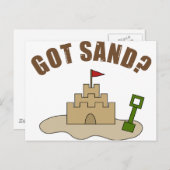 砂得? ポストカード (正面/裏面)