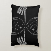 砂時計のデスクッション アクセントクッション (裏面(縦))