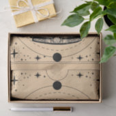 砂時計の太陽の月の砂時計タロットカード工芸品 薄葉紙 (ギフト)