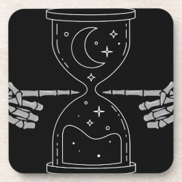 砂時計の死のコースターセット コースター