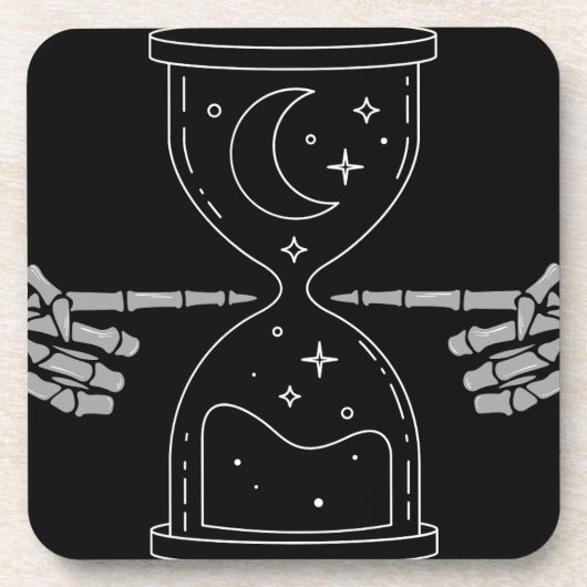 砂時計の死のコースターセット コースター (正面)