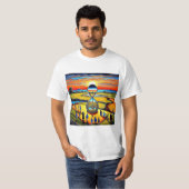 砂時計の砂3 Tシャツ (正面フル)