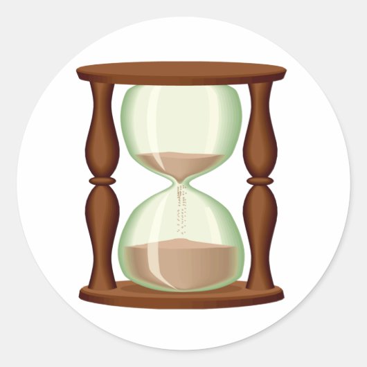 砂時計サンズ ラウンドシール (正面)