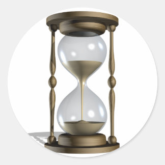 砂時計シール ラウンドシール
