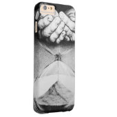 砂時計タイムサンドハンズスケッチ超現実暗黒アート Case-Mate iPhoneケース (裏面/右)