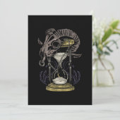 砂時計タイムトラベルSFタイムレスGif 招待状 (スタンド正面)