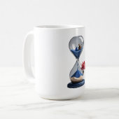 砂時計デザイン コーヒーマグカップ (正面左)