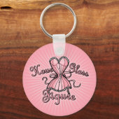 砂時計姿 キーホルダー (正面)