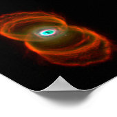 砂時計星雲宇宙天文学 ポスター (角)