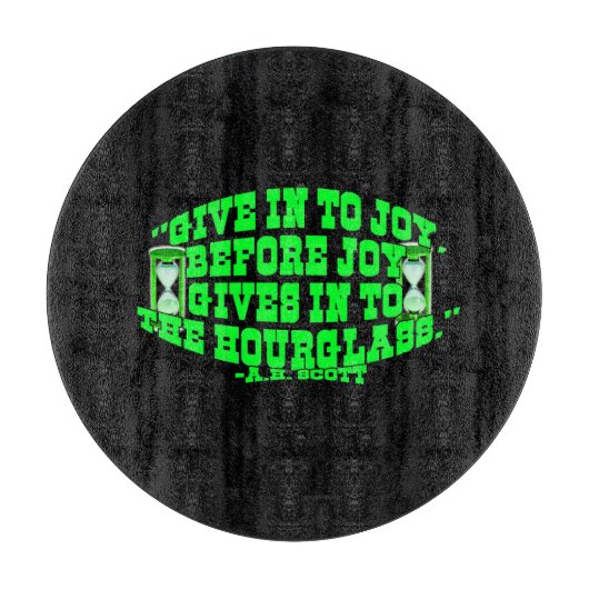 砂時計 カッティングボード (正面)