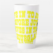 砂時計 カフェラテマグ (正面)