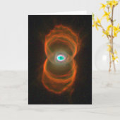 砂時計 カード (黄色い花)