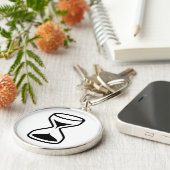 砂時計 キーホルダー (側面)