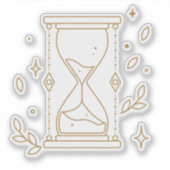 砂時計 シール (正面)