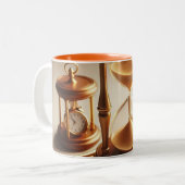 砂時計 ツートーンマグカップ (正面左)