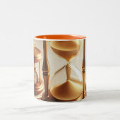 砂時計 ツートーンマグカップ (中央)