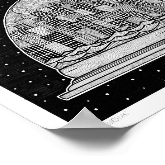 砂時計 ポスター (角)