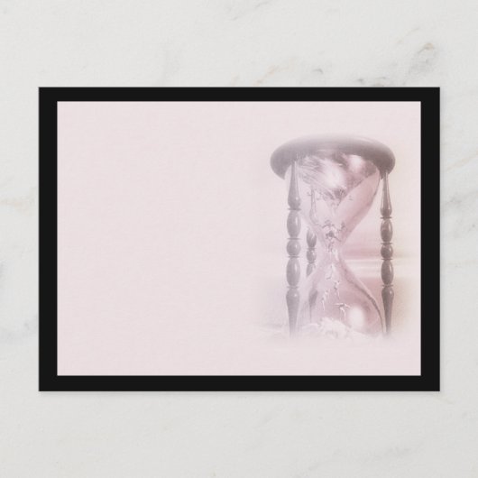 砂時計 ポストカード (正面)