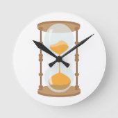 砂時計 ラウンド壁時計 (正面)