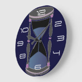 砂時計 ラージ壁時計 (傾斜)