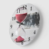 砂時計 ラージ壁時計 (傾斜)