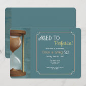 砂時計 招待状 (正面/裏面)