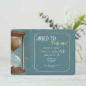 砂時計 招待状 (スタンド正面)