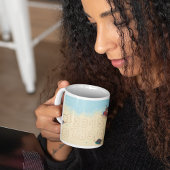 砂書のコーヒーマグの子供の数 コーヒーマグカップ