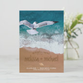 砂書の🌊🐚ビーチ日付の保存 セーブザデート (スタンド正面)