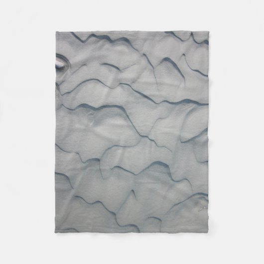 砂毛布 フリースブランケット (正面)