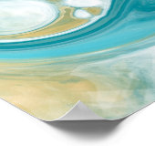 砂波流芸術 ポスター (角)