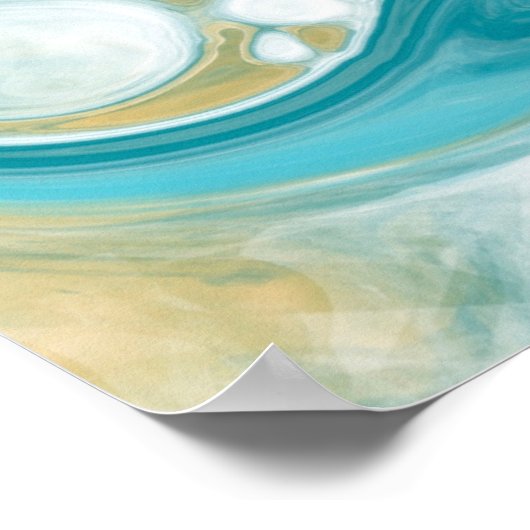 砂波流芸術 ポスター (角)