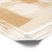 砂流写真付きビーチ引用文 ポスター (コーナー)