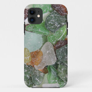 砂浜のガラスiPhoneの場合 iPhone 11 ケース