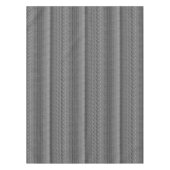 砂浜のタイヤの跡の銀 テーブルクロス (正面)