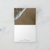 砂浜のハート ビーチ ブライダルシャワー 感謝 (内部)