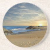 砂浜の日の出 コースター (正面)
