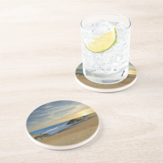 砂浜の日の出 コースター (側面)