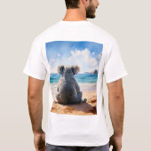 砂浜の核心 Tシャツ (裏面)
