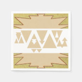 砂浜の色 スタンダードカクテルナプキン (正面)