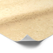 砂浜の貝殻 ポスター (角)