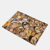 砂浜|アンダルーシア、スペインの貝 ドアマット (アングル)